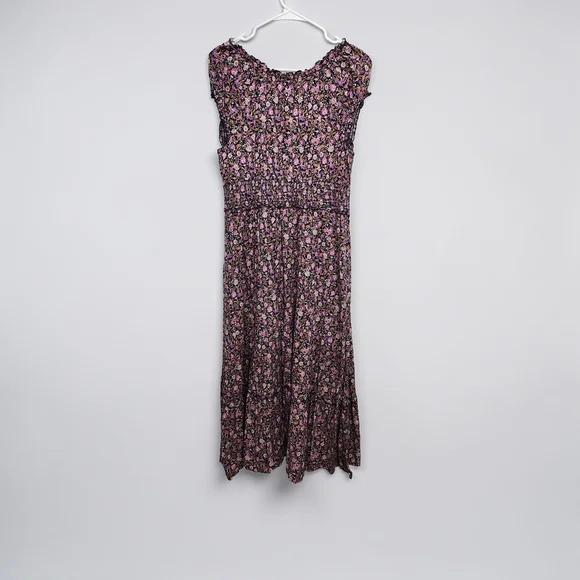 Old Navy Floral Maxi Dress With Pockets - Picture 2 of 8